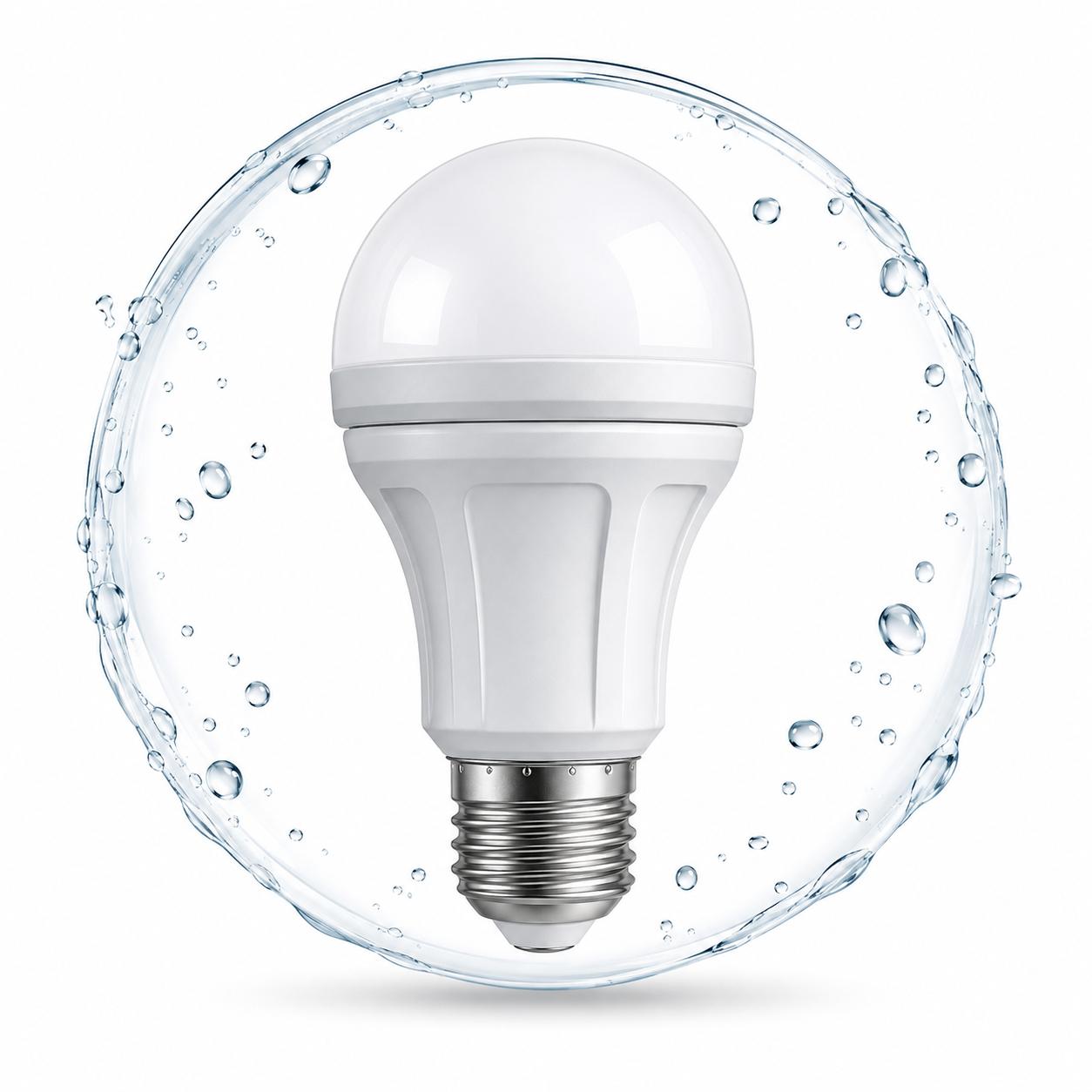 Đèn LED Bulb chống ẩm bền bỉ cho khu vực ngoài trời, độ ẩm cao